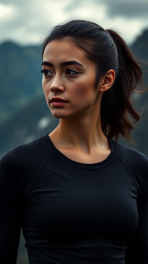 Vertical TikTok format example